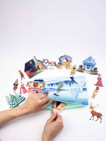 Снежная Королева (фетр), арт. LIP1198, производитель Веселые липучки LIP-LIP, ISBN 460-9-21800-175-3№ 4