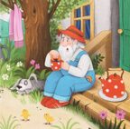 Карусель сказок. Петушок и бобовое зёрнышко, производитель Malamalama (Маламалама), ISBN 978-5-00230-084-6, № 3