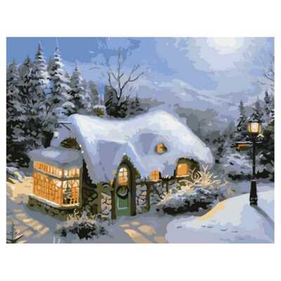 Белоснежка Зимний вечер, арт. 831-AB-C, производитель Белоснежка, ISBN 693-0-13900-831-5№ 1