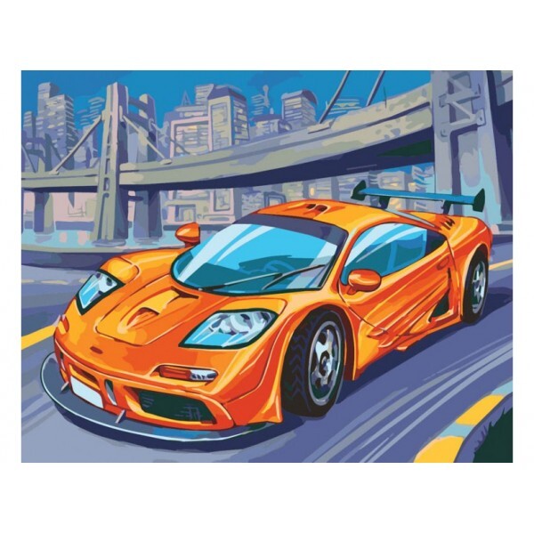 Белоснежка McLaren F1 GTR, арт. 855-AB-C, производитель Белоснежка, ISBN 693-0-13930-722-7, № 1