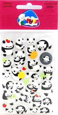 Наклейки Панды, производитель Липуня, ISBN 462-0-75141-056-7, № 1