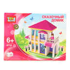 Конструктор Сказочный домик, 189 деталей, производитель Симбат, ISBN 469-0-59007-298-1, № 1