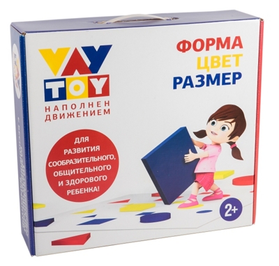 Форма цвет размер, арт. 700107, производитель VAY TOY (Вэй Той), ISBN 104-2-85770-010-7№ 1