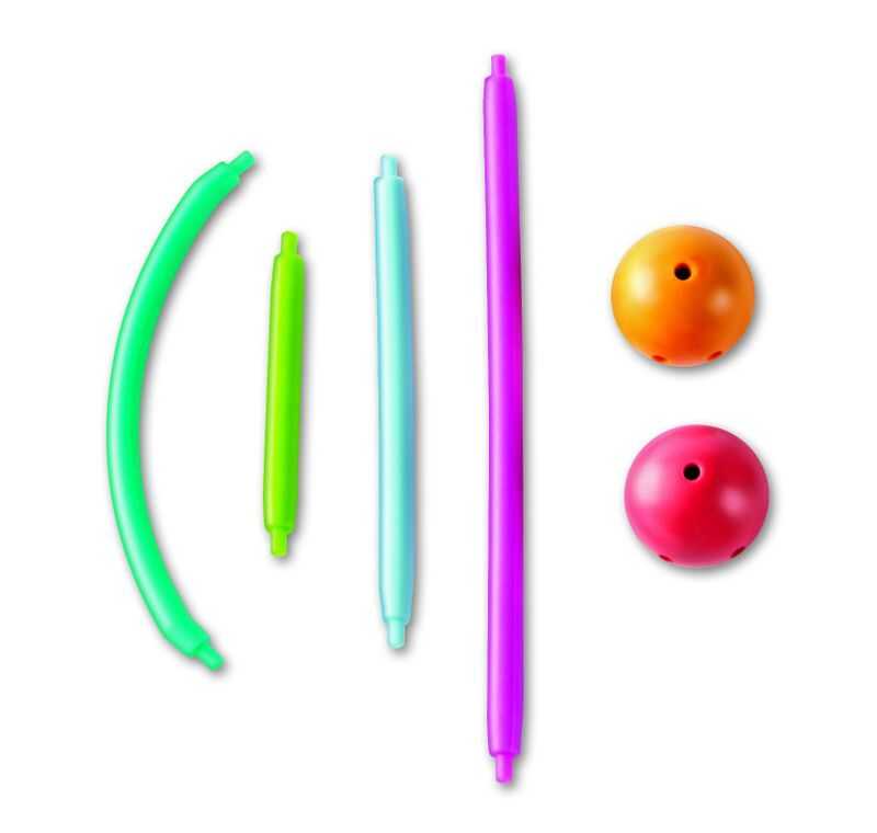 LER9293 Развивающая игрушка "Погружение в геометрию.СТЕМ" с карточками (58 элементов), производитель Learning Resources, ISBN 76-5-02309-293-6, № 5