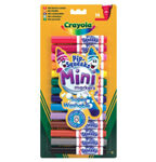 14 смываемых мини-маркеров, производитель Crayola, ISBN 007-1-66208-343-4, № 1