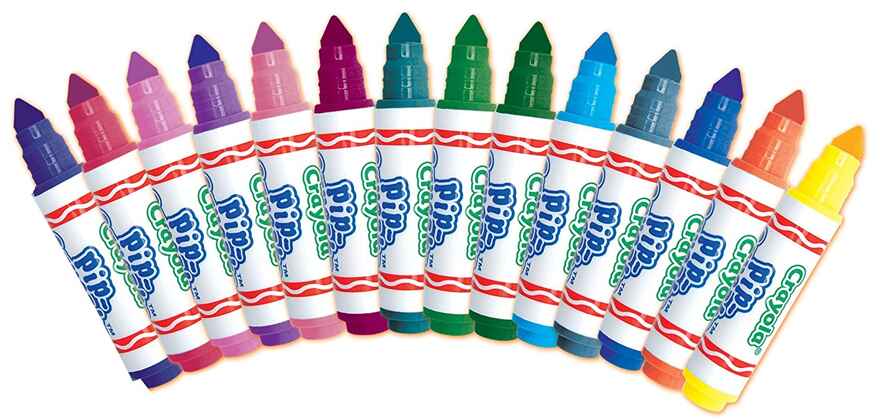 14 смываемых мини-маркеров, производитель Crayola, ISBN 007-1-66208-343-4, № 3