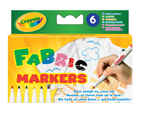 6 фломастеров для рисования по ткани, производитель Crayola, ISBN 502-5-12310-596-3, № 1
