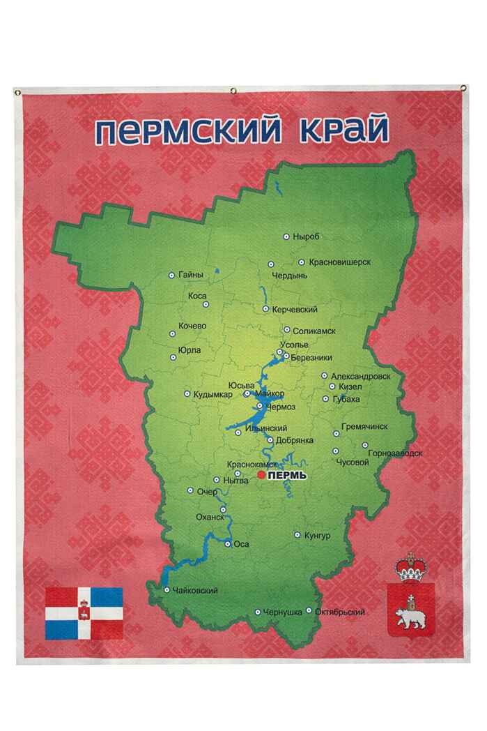 Пермский край. Панно, арт. LIP1506, производитель Веселые липучки LIP-LIP, ISBN 200-0-73819-121-4, № 2