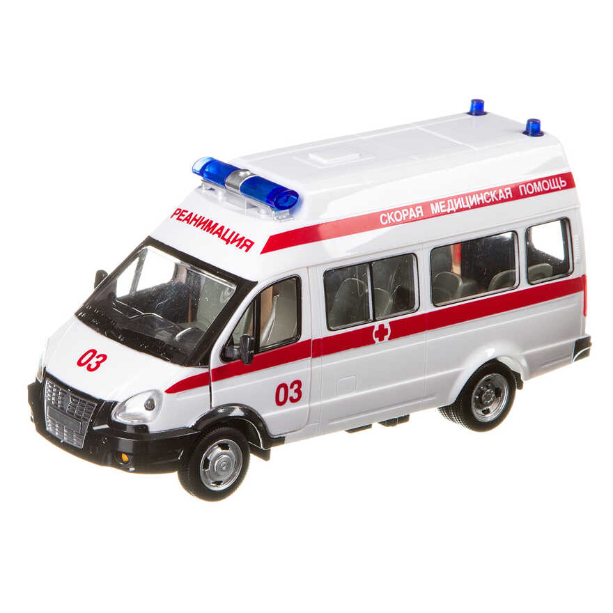 Автопарк. Микроавтобус - инерционная пластиковая машинка 1:29, арт.9707-A, производитель Play Smart (Плэй Смарт), ISBN 460-2-01056-687-1, № 1