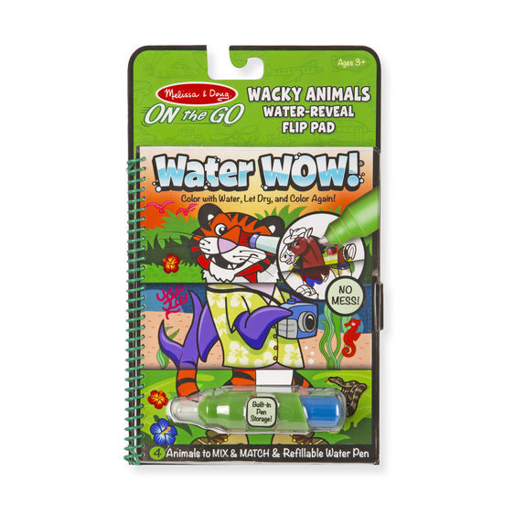 Рисуем водой Животные, производитель Melissa & Doug (Мелисса &Дог), ISBN 000-0-77209-464-1, № 1