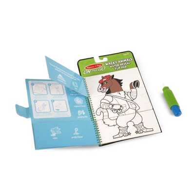 Рисуем водой Животные, производитель Melissa & Doug (Мелисса &Дог), ISBN 000-0-77209-464-1№ 2