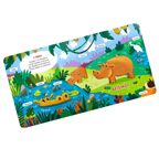 Чудо-пазлы (книга с 1 пазлом). Зоопарк., производитель Malamalama (Маламалама), ISBN 978-5-00134-523-7, № 3