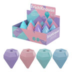 Точилка пластиковая Diamond, Pastel, с контейнером, ассорти, арт. 60055, производитель ErichKrause® (Эрих Краузе), ISBN 465-0-18460-055-6, № 1