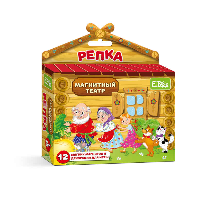 Магнитный театр &quot;Репка&quot;, производитель Я РАСТУ ТОЙЗ, ISBN 467-0-14980-180-4, № 1