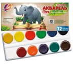 Акварель ЛУЧ ZOO 12 цветов, картонная упаковка, арт. 19С1247-08, производитель Луч, ISBN 460-1-18500-718-9, № 2