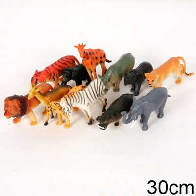 Набор из 12-и диких животных Играем вместе, 10см, в ассорт. в пак. с рус. хедером, производитель Симбат, ISBN 460-7-17922-764-9№ 1