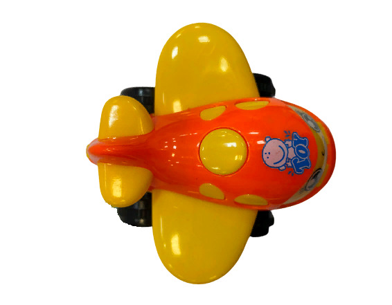 Игрушка заводная Uviton для детей "Самолетик" желтые крылья, производитель Uviton, ISBN 462-7-10496-601-6, № 3