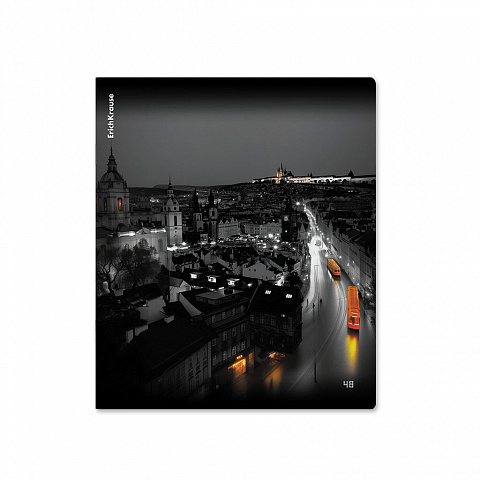 Тетрадь общая ученическая Urban Lights, 48 листов, клетка, арт. 63310, производитель ErichKrause® (Эрих Краузе), ISBN 460-1-92163-310-8, № 7