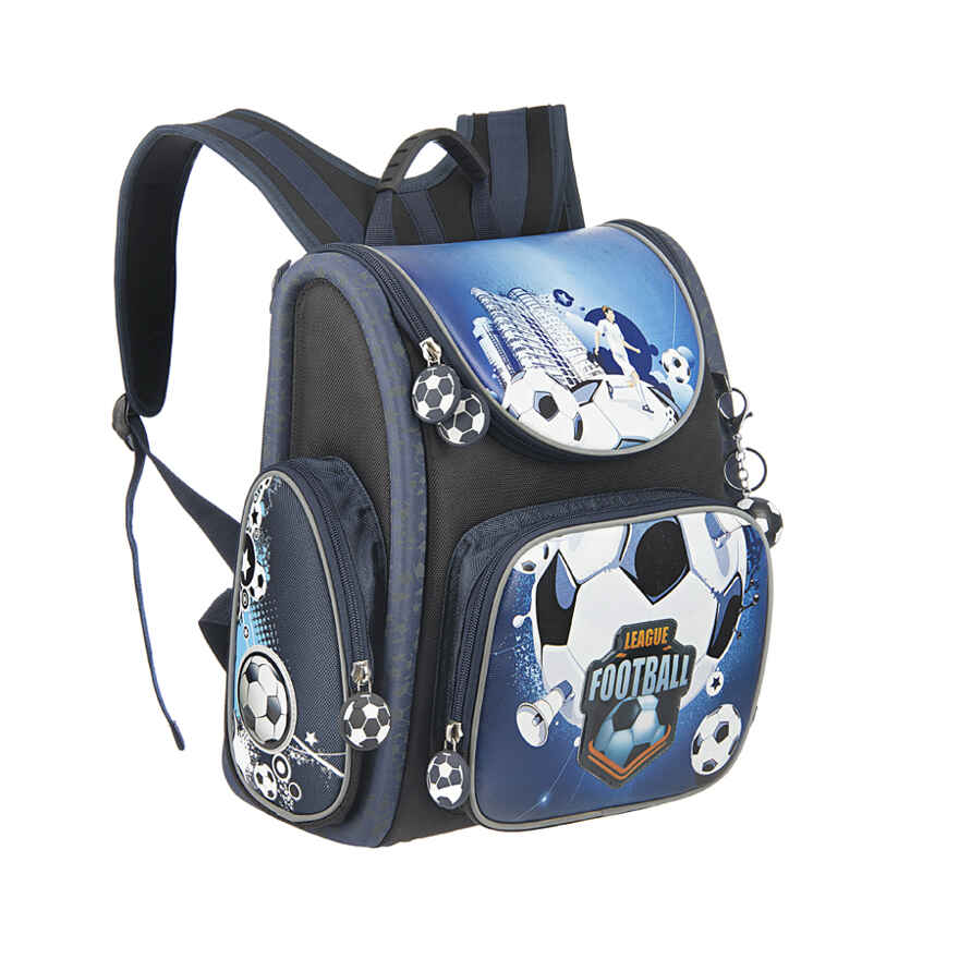 Рюкзак школьный, арт. RA-667-12/1, производитель GRIZZLY, ISBN 469-0-62905-140-6, № 1