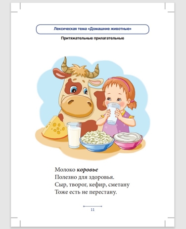 Блокнот логопеда. Выпуск 8. Секреты формирования грамматического строя речи. Относительные и притяжательные прилагательные. С 5 до 7 лет. ФГОС, производитель Детство-Пресс , ISBN 978-5-90717-922-6№ 3