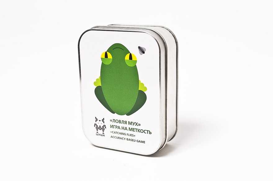 Shusha &quot;Ловля мух&quot;. Игра на меткость. 1-2 игрока, производитель АльДенте, ISBN 463-0-01449-014-4, № 7