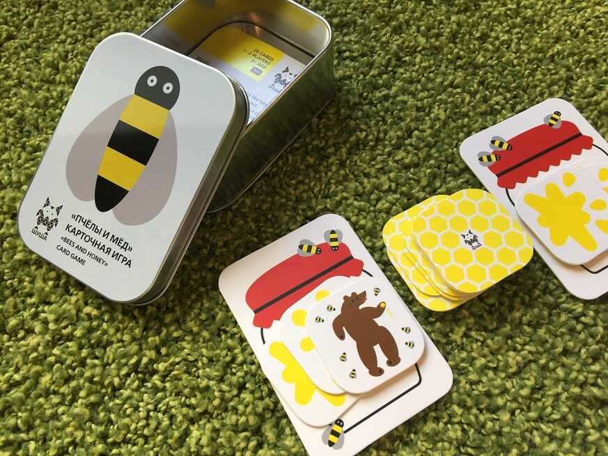 Shusha &quot;Пчёлы и мёд&quot;. Карточная игра. 1-2 игрока, производитель АльДенте, ISBN 463-0-01449-016-8, № 6