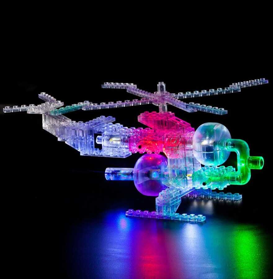Laser Pegs Набор 8 в 1. Вертолет, арт. 1270, производитель Laser Pegs (Лазер Пегс), ISBN 81-0-69002-108-3, № 2