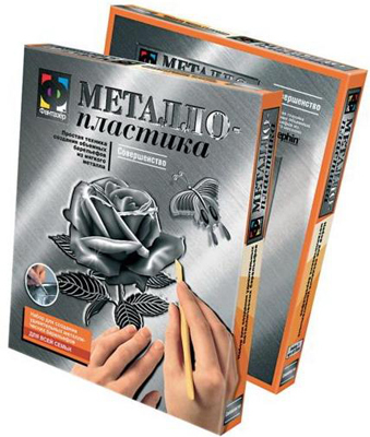 Металлопластика Набор 1 Совершенство(роза), производитель Фантазёр, ISBN 460-7-01271-084-0, № 1