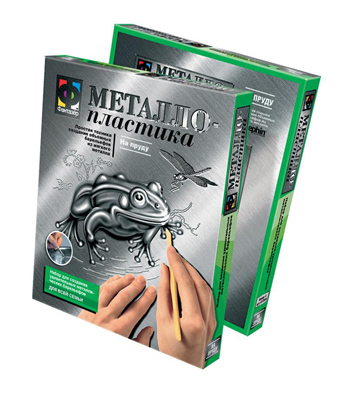 Металлопластика Набор 4 На пруду(лягушка), производитель Фантазёр, ISBN 460-7-01271-087-1, № 1