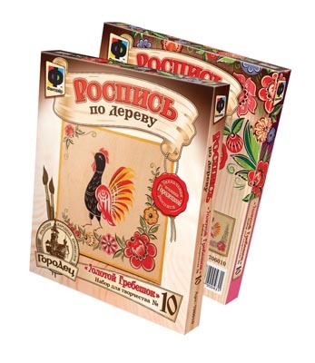 Городец Золотой Гребешок (706010), производитель Фантазёр, ISBN 465-0-05790-043-1, № 1