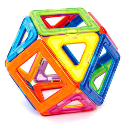 Магнитный конструктор Magformers-14, арт. 701003, производитель Magformers (Магформерс), ISBN 880-9-13436-109-2№ 2