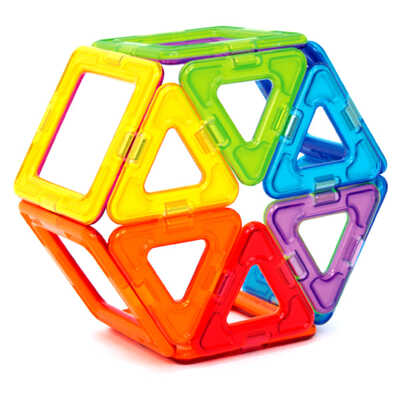 Магнитный конструктор Magformers-14, арт. 701003, производитель Magformers (Магформерс), ISBN 880-9-13436-109-2№ 6