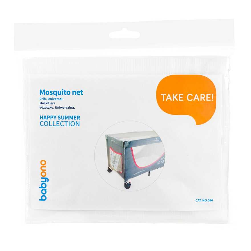 Сетка против насекомых для кроваток и манежей Арт.084, производитель Babyono, ISBN 590-4-34120-651-8, № 2