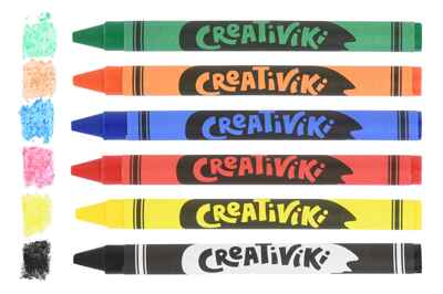 Набор воск. каранд. Creativiki 6 цв. круглые, производитель ФАРМ, ISBN 460-2-72309-155-4№ 2