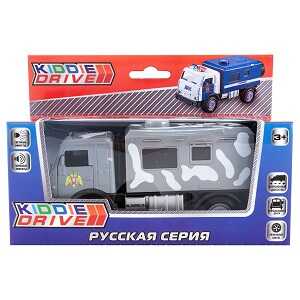 Грузовик KiddieDrive, серый, инерционный механизм, свет/звук, арт. 1501257_4, производитель KiddieDrive, ISBN 460-7-80753-722-5№ 1