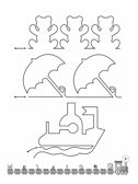 Узоры. Линии. Штрихи. Для детей 5-6 лет, производитель Просвещение , ISBN 978-5-09098-835-3, № 2