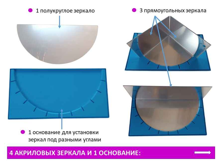 Набор учебно-игровой «Геометрическое зеркало», ISBN 200-9-46939-125-2, № 7