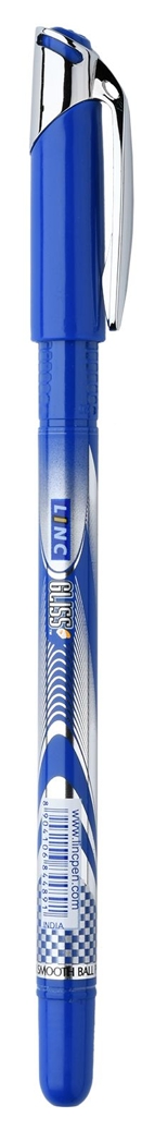 Набор шариковых ручек Linc GLISS синий 1 цв. 0,7 мм 6 шт, арт. 1210F-6B, производитель ФАРМ, ISBN 890-4-10688-245-9, № 2