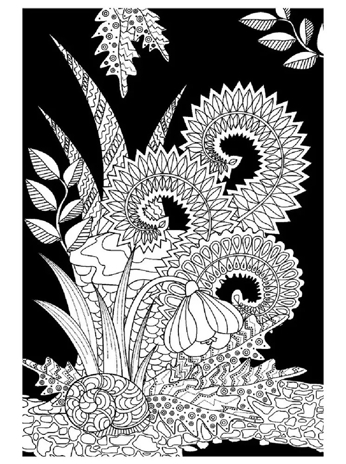 Макси-антистресс. Узоры леса., производитель Проф-Пресс , ISBN 978-5-37833-895-5№ 4