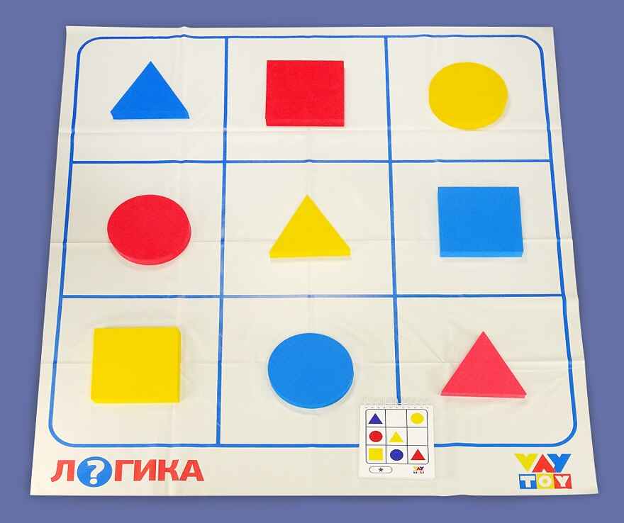 Геометрическое судоку Логика, арт.700121, производитель VAY TOY (Вэй Той), ISBN 104-2-85770-012-1, № 3