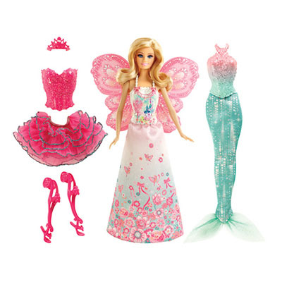 Маттел Barbie. Кукла со сказочными нарядами, производитель Симбат, ISBN 693-4-61918-019-5, № 1