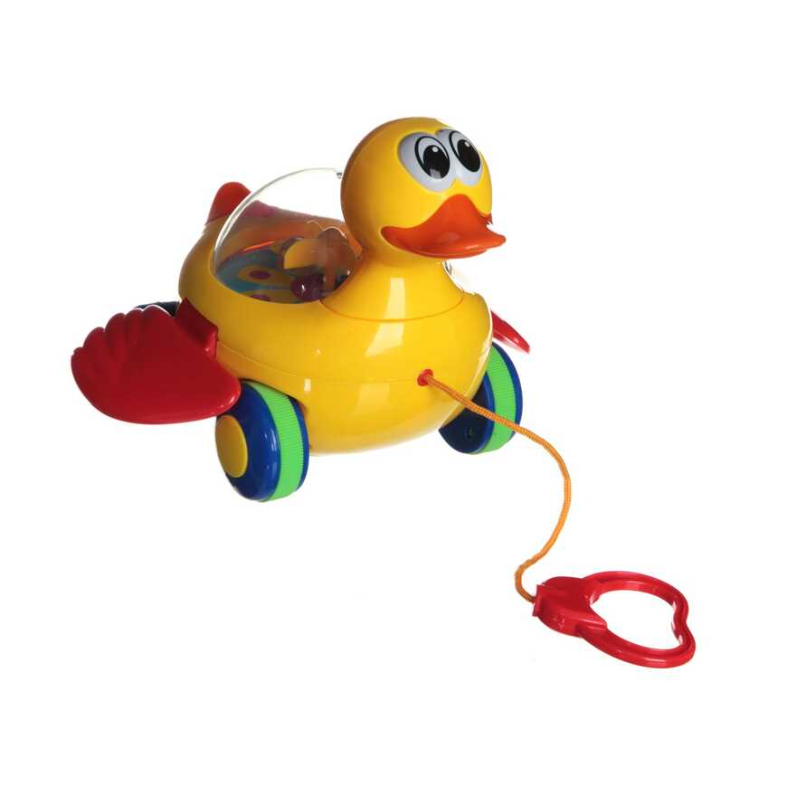 Каталка Утка Joy Toy BOX 22x18x20см, арт.0916., производитель Play Smart (Плэй Смарт), ISBN 460-2-01030-934-8, № 2