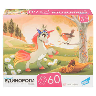 Игра детская настольная 60 Единороги, арт. RI6001, производитель Dream Makers (Дрим Мейкерс), ISBN 481-4-71800-213-5 № 1