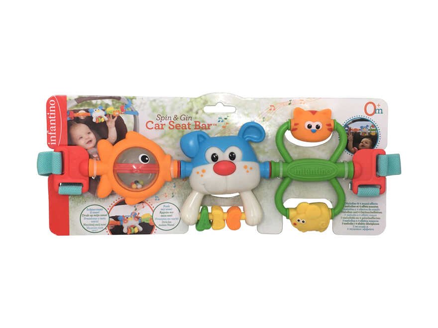 Подвесная игрушка для коляски "Крути и хватай", арт. 216273, производитель Infantino (Инфантино), ISBN 302-1-10516-273-5, № 1