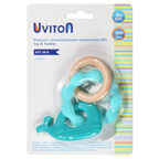 Силиконовая игрушка-прорезыватель с буком SEA (мятный/синий), арт. 0616/02, производитель Uviton, ISBN 465-7-78025-267-7, № 4