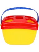 Сортер-ведерко (красный,желтый,синий), арт. И-0800, производитель Рыжий кот, ISBN 467-0-15920-800-6, № 4