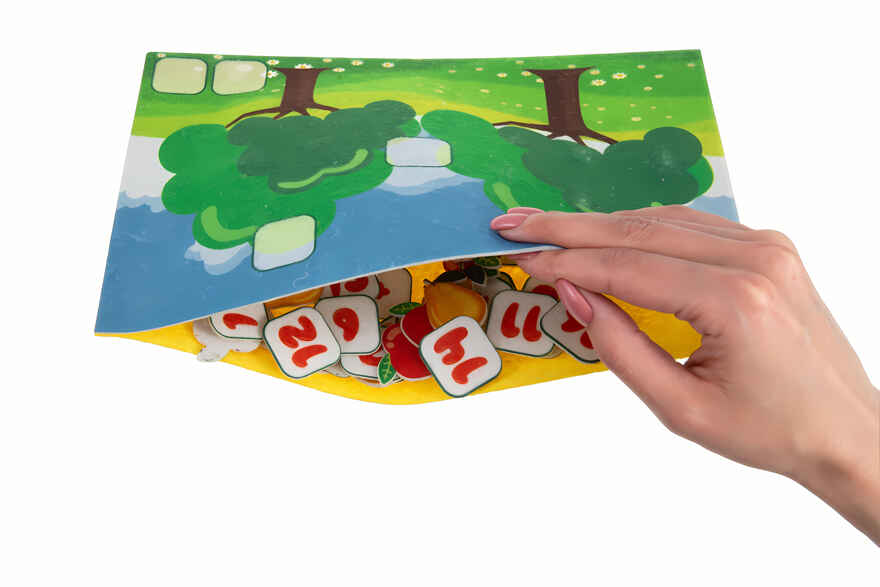 Учимся считать фетр , арт. LIP1221, производитель Веселые липучки LIP-LIP, ISBN 460-9-21800-196-8, № 3