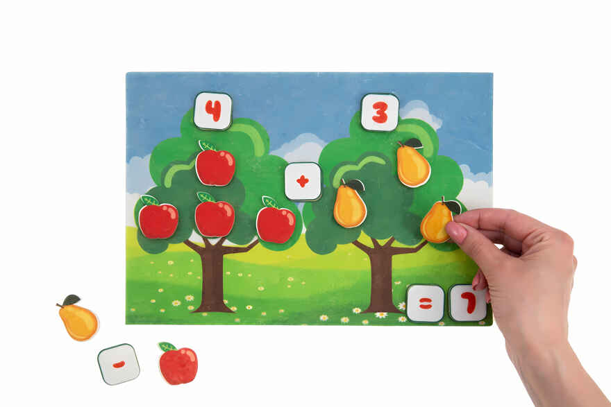 Учимся считать фетр , арт. LIP1221, производитель Веселые липучки LIP-LIP, ISBN 460-9-21800-196-8, № 2