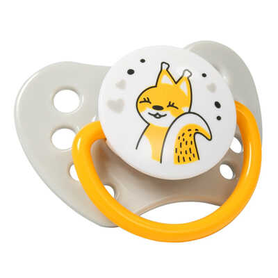 Пустышка анатомическая 2шт. в уп. силиконовая NATURAL NURSING 3-6m+, арт.1226/02, производитель Babyono, ISBN 590-1-43540-987-9№ 2