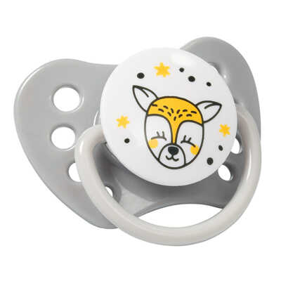 Пустышка анатомическая 2шт. в уп. силиконовая NATURAL NURSING 3-6m+, арт.1226/02, производитель Babyono, ISBN 590-1-43540-987-9№ 3